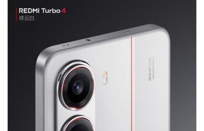 Redmi Turbo 4 revealed in other colors and with other specifications