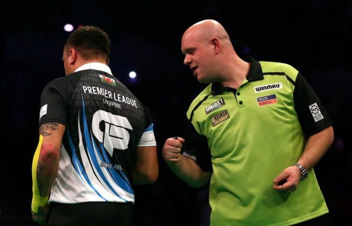 Gerwyn Price's apology, response to Michael van Gerwen's ban request, 'absurd' threat