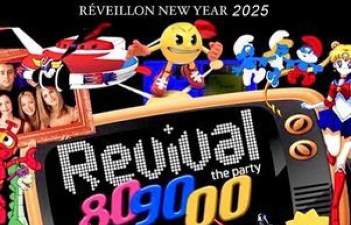 REVIVAL NEW YEAR PARTY 2025 YEARS 80-90-00 (THE BIG EVENING 80 – 90 – 00) IN FRANCE – PALACE SAINT HONORÉ – PARIS, 75008