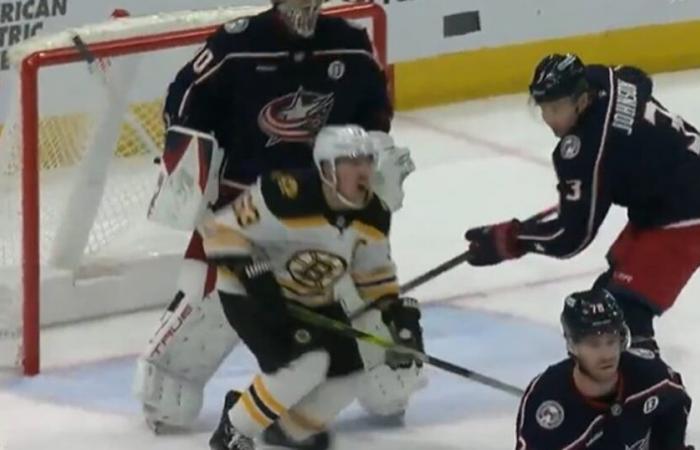 Brad Marchand saw his life unfold in a match this weekend