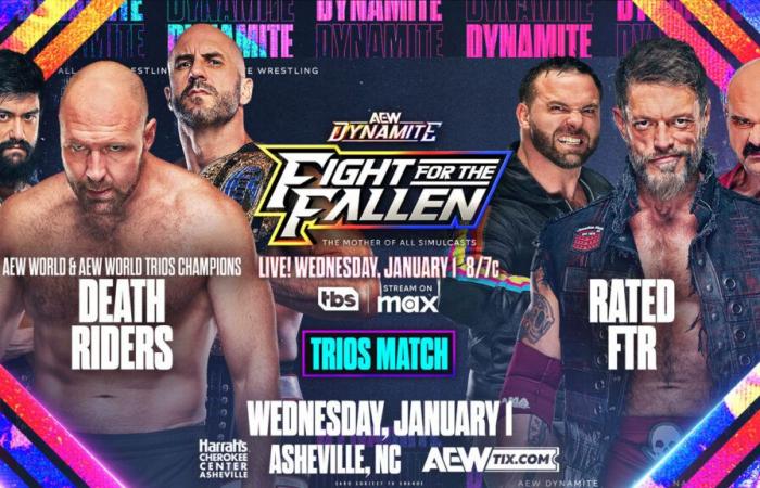 Preview: AEW Dynamite special Fight For The Fallen from January 1, 2025