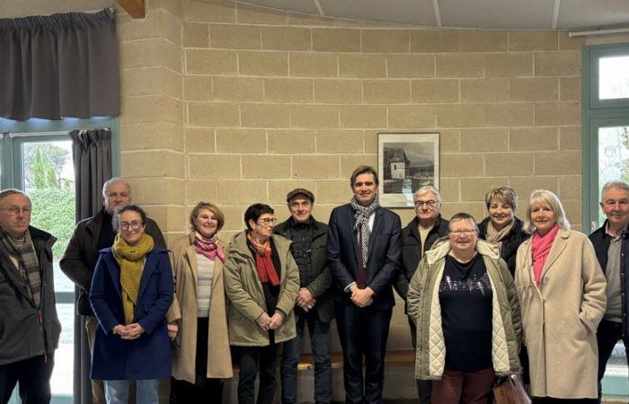 Jean-Marc Vayssouze met the mayors of Lot