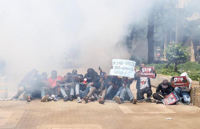 Kenya: Arrest of demonstrators calling for an end to kidnappings