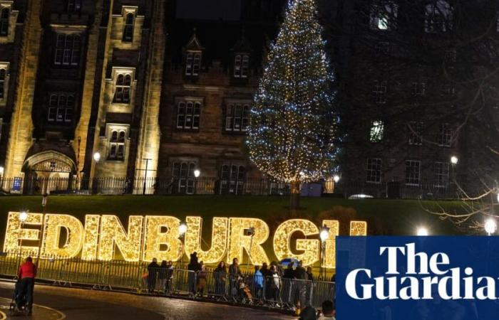 Edinburgh cancels New Year’s Eve street parties and fireworks due to storm warning | UK weather