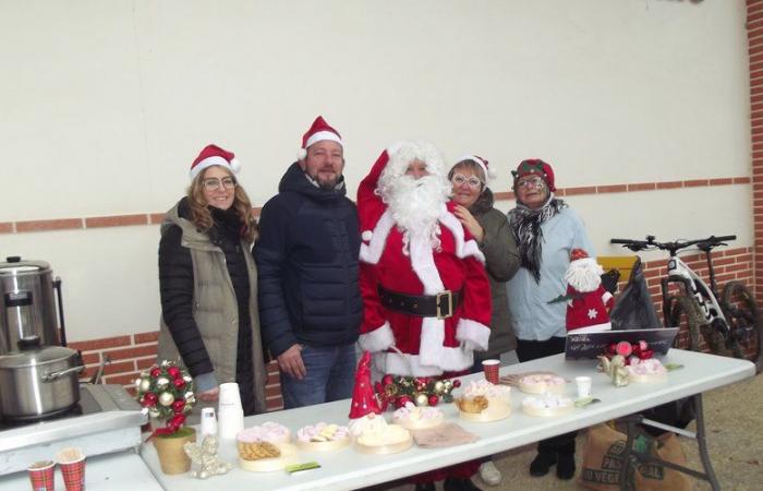 Saint-Orens-de-Gameville. The festive market