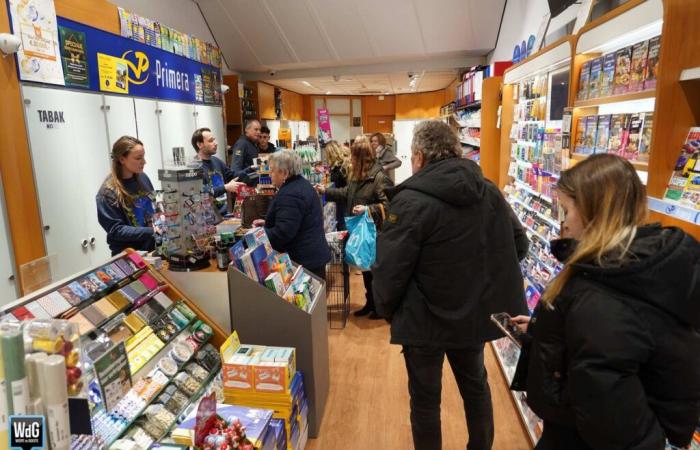 Busy at Primera Wouters due to lottery sales on New Year’s Day