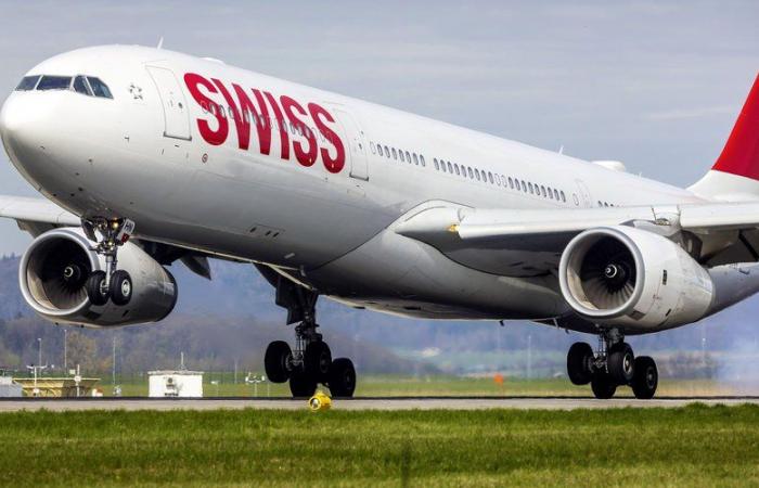 Emergency landing of a Swiss Air Lines Airbus A220: an injured crew member died