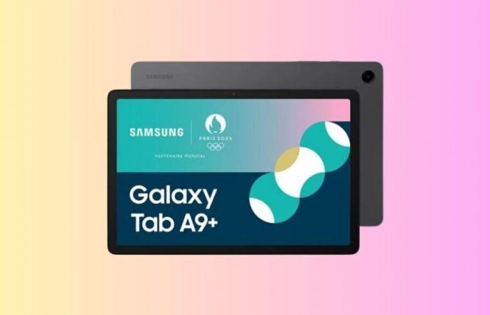 The Samsung Galaxy Tab A9+ tablet for less than 200 at Cdiscount is a pleasure at the end of the year