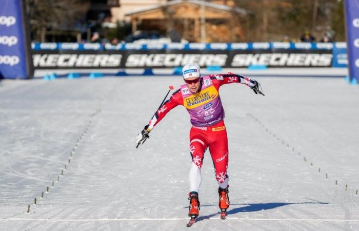 Cross-country skiing | Toblach: Harald Oestberg Amundsen imperial on the individual skate of the Tour de Ski, best career result for Mathis Desloges | Nordic Mag | No. 1 Biathlon