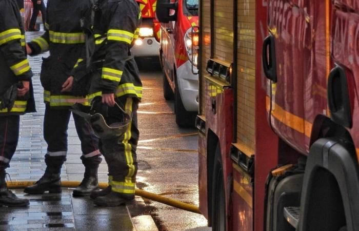 a pavilion catches fire during New Year’s Eve, 26 firefighters mobilized in Tarn-et-Garonne