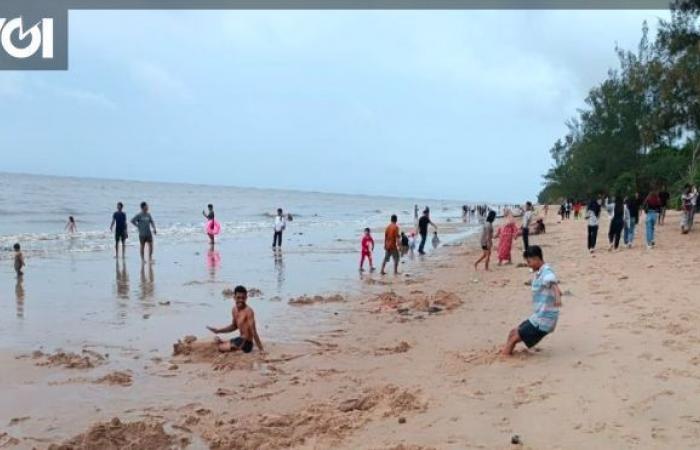 Rajoelina Pantai Pantai Pantai Public for tourists despite threat of flooding