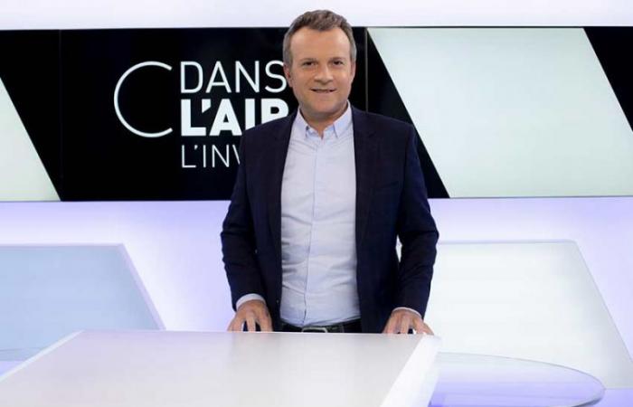 “C in the air” Wednesday January 1, 2025, the guests received by Axel de Tarlé on France 5