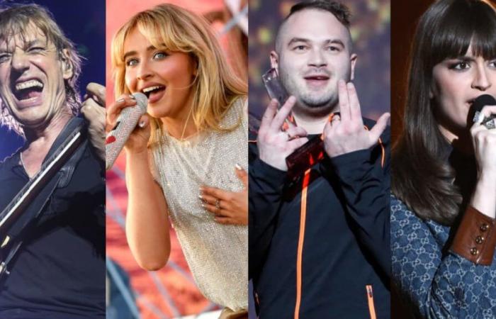 Jean-Louis Aubert, Sabrina Carpenter, Jul… the concerts not to be missed in 2025