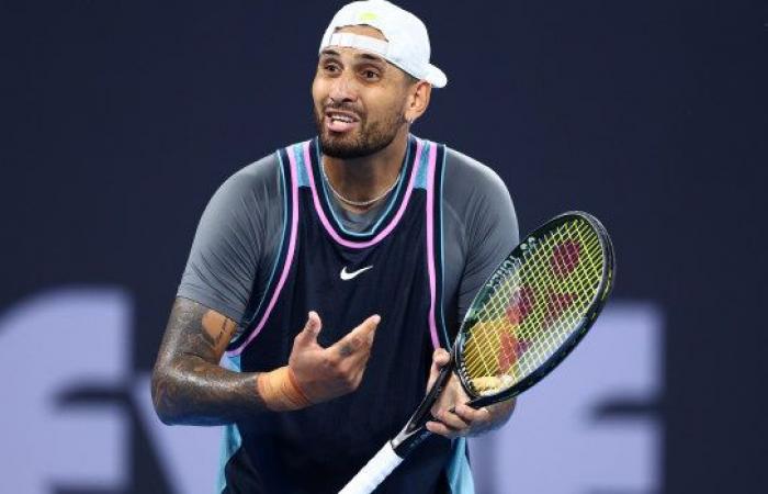 Kyrgios: an injury that threatens his Australian Open after his defeat in Brisbane?