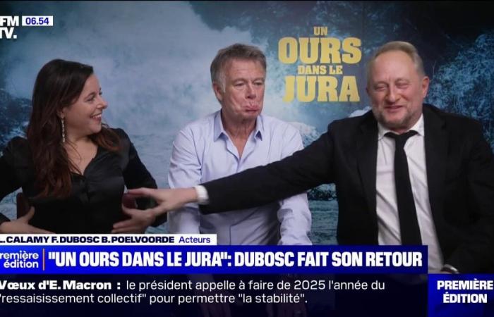 Franck Dubosc makes his comeback alongside Laure Calamy