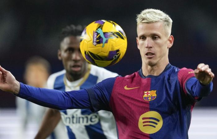 the incredible imbroglio surrounding the case of Dani Olmo, removed from the FC Barcelona squad by La Liga