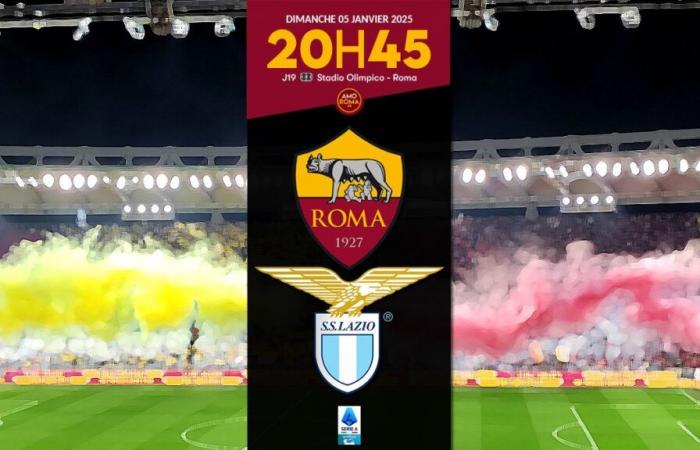 AS Roma / Lazio – J19: Presentation, TV broadcast and AmoRoma program