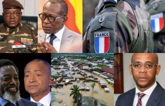 ANC, Benin-Niger tensions, floods, French military presence, Baltasar affair, Katumbi and Kabila