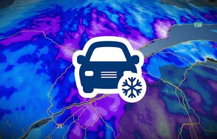 Road trips: difficult road conditions in the New Year