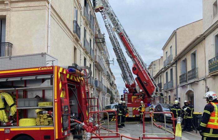 Two people rescued in Montpellier after apartment fire