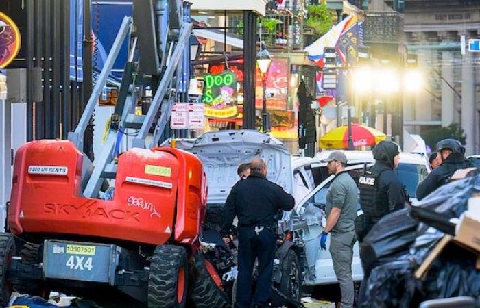 Ramming car attack kills at least 10 people in New Orleans