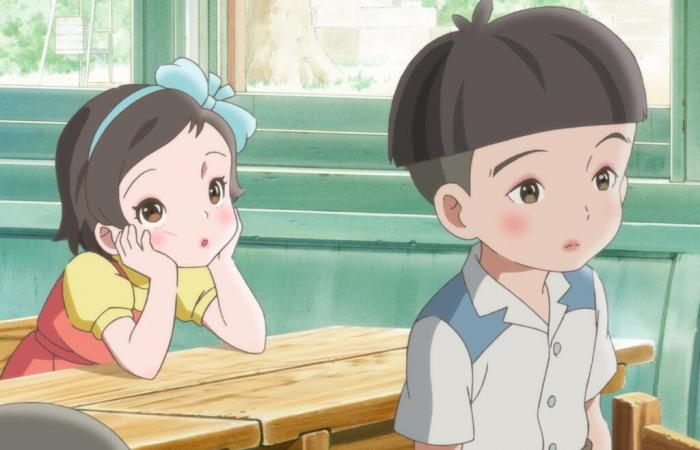 an animated film about a fantastical childhood in a tormented Japan