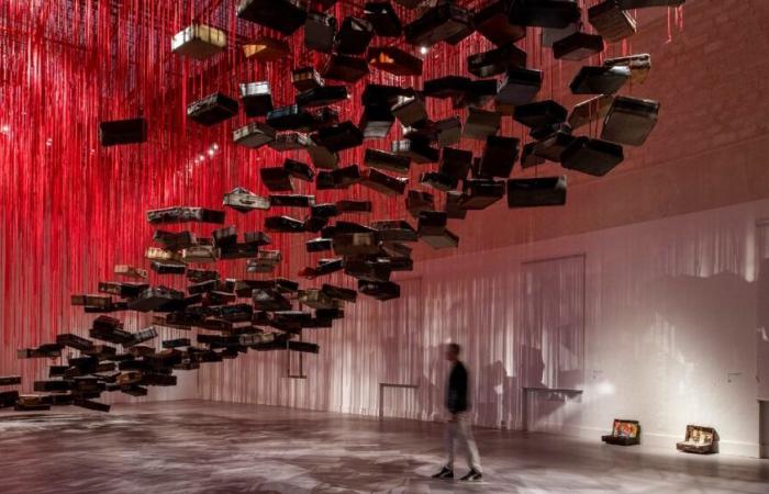 “The Soul Trembles”, a monumental dive into the soul of Japanese artist Chiharu Shiota