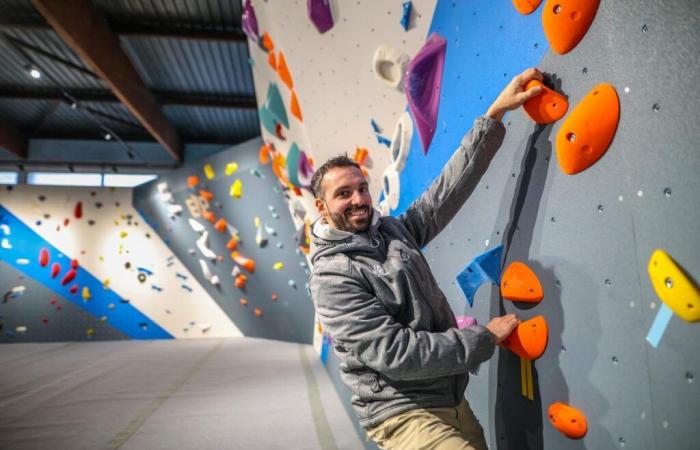 Agen indoor opens a 500 m² space dedicated to bouldering