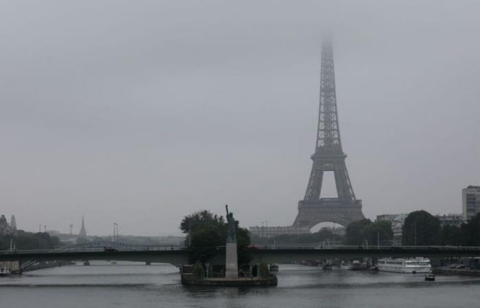 the year 2024 particularly marked by the lack of sunshine in Paris