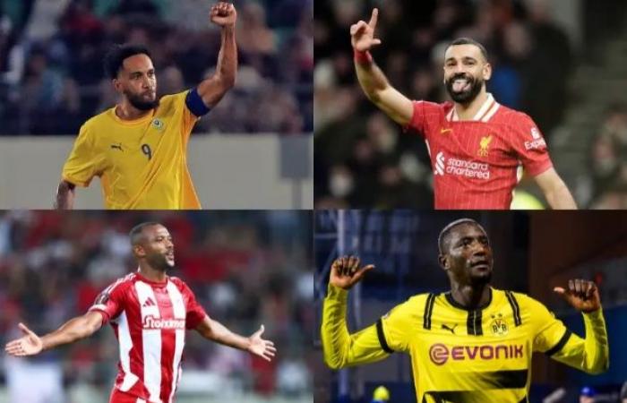 African football: top 10 best scorers in 2024