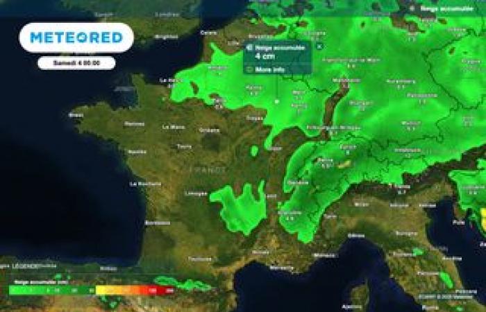 Sharp drop in temperatures over the next few hours! All of France concerned? Towards a very cold weekend?