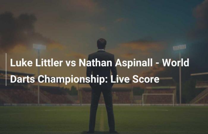 Luke Littler vs Nathan Aspinall – World Darts Championship: Live Score