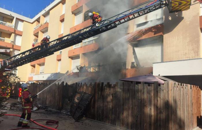 Fireworks, one person lightly injured… What we know about the fire which ravaged several apartments in a residence in Draguignan