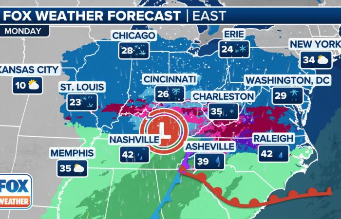 Snowstorm to blast Midwest through mid-Atlantic this weekend into early next week