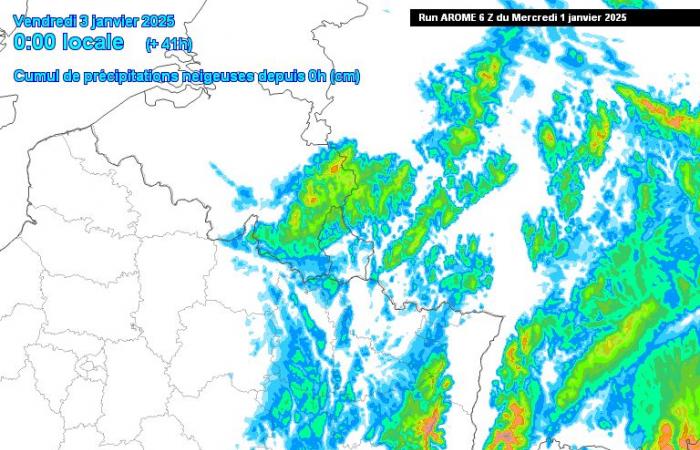 sustained wind, rain and snow on the program – Météo Lor'