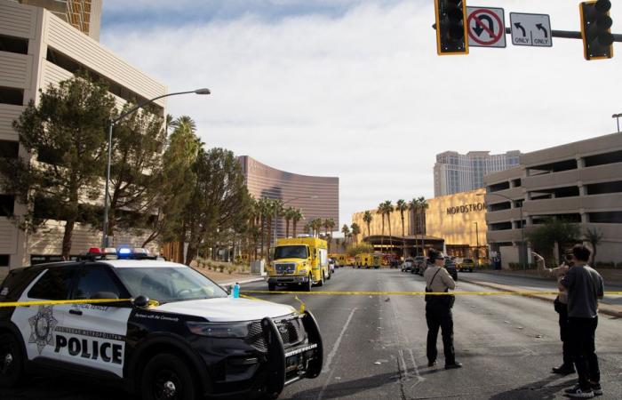 Las Vegas | The explosion of a Cybertruck vehicle in front of a Donald Trump hotel leaves one dead