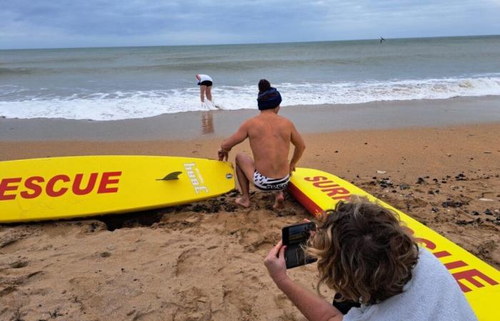 Hermanville-sur-Mer has become the beach to be