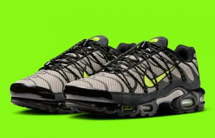 The Nike Air Max Plus Utility “Black/Grey/Volt” Will Arrive in 2025