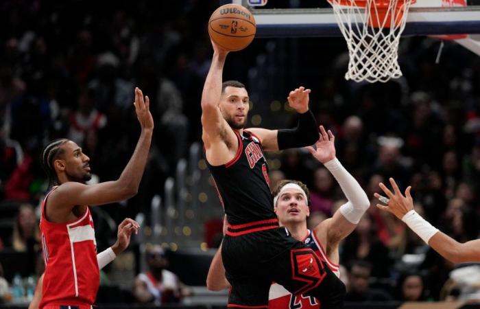 Chicago Bulls lose to last-place Washington Wizards 125-107