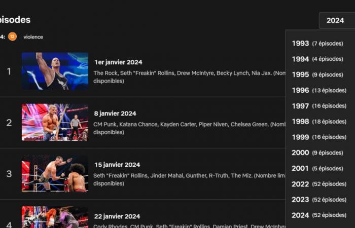 Former WWE RAW, SmackDown and NXT are on Netflix