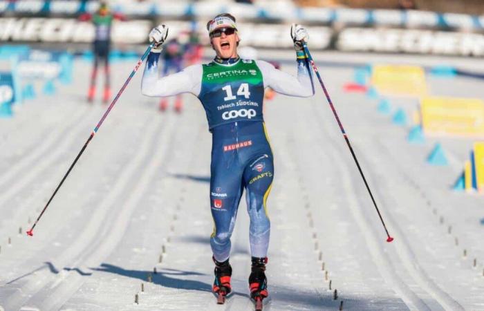 Cross-country skiing | Tour de Ski: in Toblach, sprinter Edvin Anger beats Johannes Hoesflot Klæbo over a distance | Nordic Mag | No. 1 Biathlon