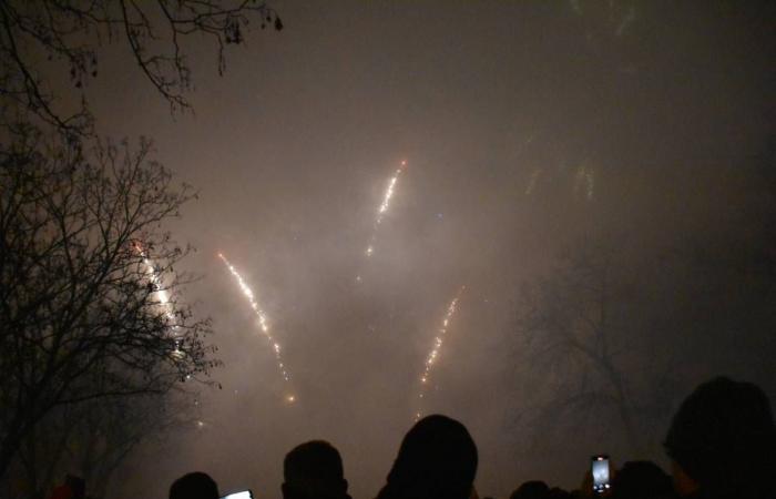 Relive the return of the fireworks on December 31 in Bourges in photos and videos