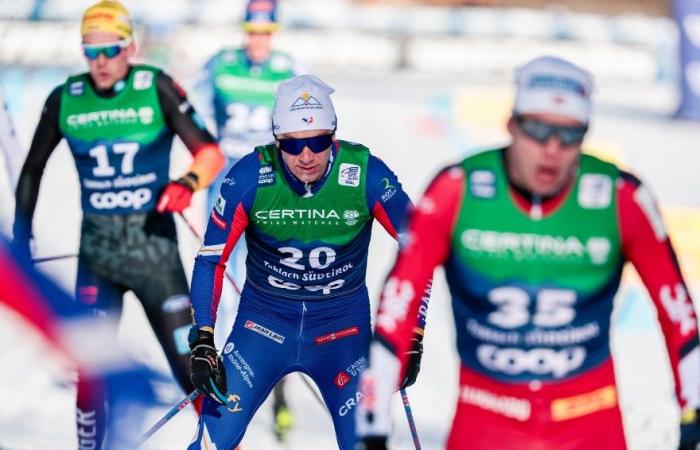 Cross-country skiing | Toblach: Hugo Lapalus at the foot of the podium after a crazy race in the classic pursuit of the Tour de Ski | Nordic Mag | No. 1 Biathlon