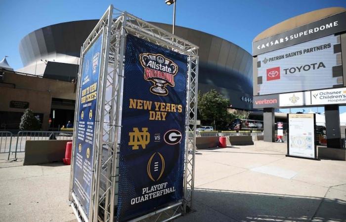 NCAA Football: Sugar Bowl game pushed back 24 hours