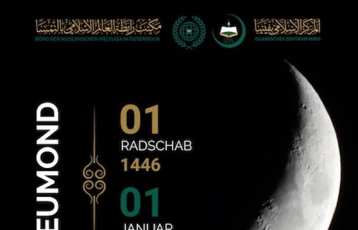 1st Rajab 1446, only two months before Ramadan 2025