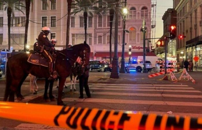 United States: vehicle rushes into crowd in New Orleans, at least 10 dead and 30 injured