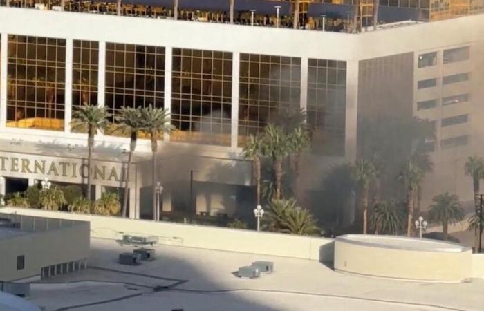 Tesla Cybertruck explodes outside Trump hotel in Las Vegas, one dead