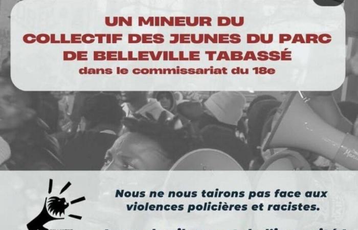 AG AGAINST POLICE AND INSTITUTIONAL VIOLENCE Thursday January 2 at the Gaîté Lyrique 6 p.m.