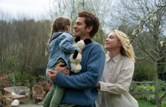 Andrew Garfield and Florence Pugh in a bohemian hodgepodge