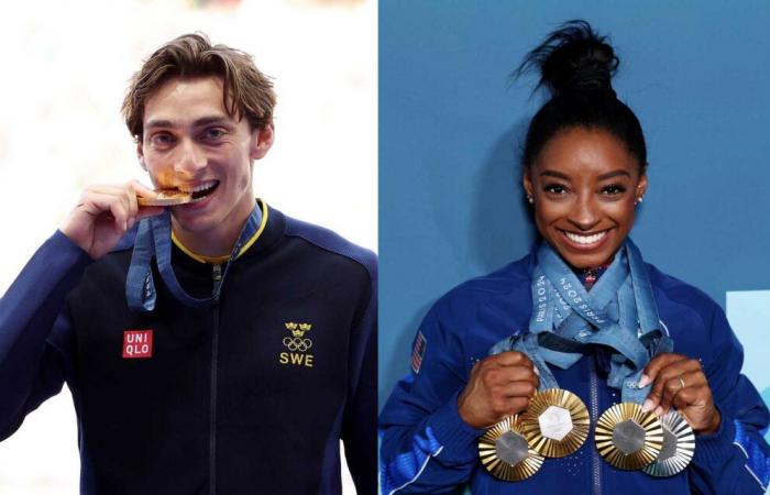 Armand Mondo Duplantis and Simone Biles crowned AIPS champions of 2024: according to the vote of 518 journalists from 111 countries